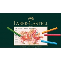 Пастель суха Faber-Castell POLYCHROMOS 36 кольорів в картонній коробці