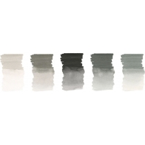Маркери акварельні двосторонні  Faber-Castell Albrecht Durer Grey Tones, набір 5 кольорів сірі тони
