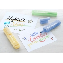 Маркер текстовый Faber-Castell Pastel ванильный