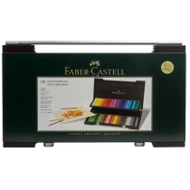 Олівці художні кольорові Faber-Castell POLYCHROMOS 120 кольорів в дерев'яному пеналі