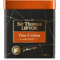 Чай чорний Lipton sir thomas fine ceylon 100г