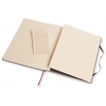 Блокнот Moleskine Classic 19 х 25 см / Нелинованный Черный