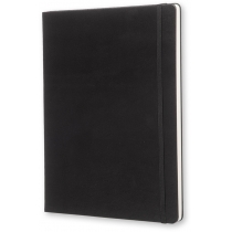 Блокнот Moleskine Classic 19 х 25 см / Нелинованный Черный