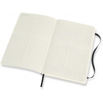 Блокнот с местом для дат Moleskine PRO 13 х 21 см / Черный Мягкий
