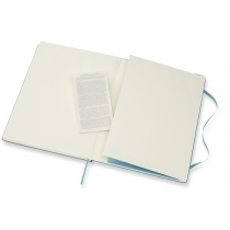 Блокнот Moleskine Classic 19 х 25 см / Нелинованный Океанский Синий