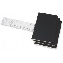 Набор тетрадей (3 шт.) Moleskine Cahier 13 х 21 см / Точка Черный