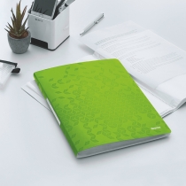Папка з файлами  Leitz WOW  40 файлів колір зелений металік
