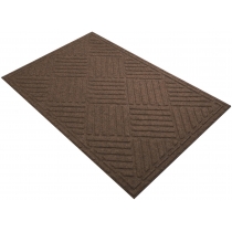 Килимок побутовий текстильний К-503-1, 60*90*0,5 см, коричневий