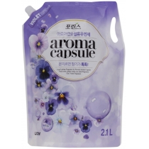 Кондиціонер для білизни Lion Porinse Aroma Capsule Violet з екстрактом фіалки, 2,1 кг