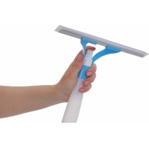 Швабра для мытья окон с пульверизатором, ECONOMIX CLEANING, голубая
