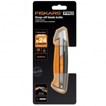 Ніж Fiskars з висувним сегментним лезом CarbonMax 18см (1027227)