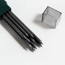Графітний грифель для цангових олівців Faber-Castell ТК 9071 твердий. 6B (3.15 мм), 10 шт. в пеналі