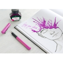 Чернила для перьевых ручек Faber-Castell Fountain Pen Ink Bottle Pink, 30 мл цвет розовый
