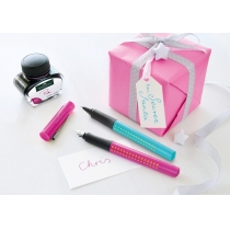 Чернила для перьевых ручек Faber-Castell Fountain Pen Ink Bottle Pink, 30 мл цвет розовый