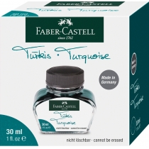 Чорнило для перових ручок Faber-Castell Fountain Pen Ink Bottle Turquoise, 30 мл колір бірюзовий