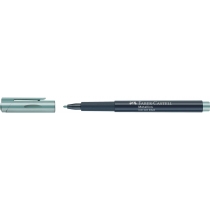 Маркер металік Faber-Castell Metallics Marker Ice ice blue, M (1,5 мм), колір блакитний