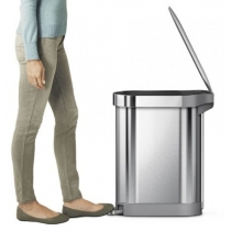 Відро для сміття Simplehuman з педаллю FPP SLIM, 45л