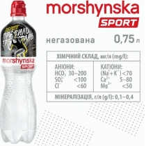 Вода мінеральна Моршинська, н/газ, 0,75л. спорт
