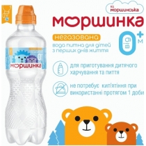 Вода минеральная Моршинка, н/газ,  0,33л. спорт