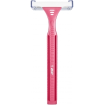 Бритва без змінних картриджів BIC Pure 3 Lady рожевий 4 шт.