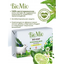 Экологичное туалетное мыло BioMio BIO-SOAP с эфирними маслами лицеи кубебы и бергамота, 90 г