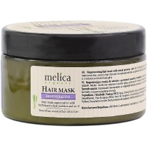 Маска для волосся регенеруюча Melica Organic з пшеничним протеїном та вітаміном Е, 350 мл
