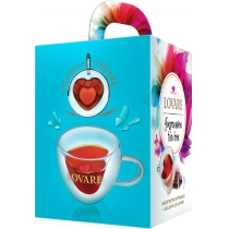 Подарочный набор чая Lovare в пирамидках Impression tea box с фирменной чашкой