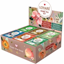 Колекція пакетованого чаю Lovare "Prime Tea Set" 90 пакетів асорті — 6 видів по 15 шт.