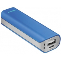 Портативний зарядний пристрій Trust Primo 2200 mAh Blue