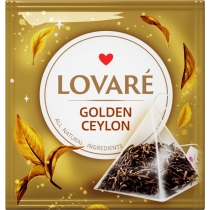 Чай пакетований чорний Lovare "Golden Ceylon" 2г х 25шт