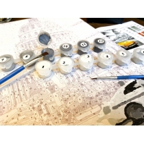 Алмазная мозаика "На дне морском". 40*50 см