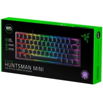Клавиатура Razer Huntsman Mini RGB 61key Purple Switch USB RU Black