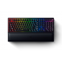 Клавіатура ігрова Razer BlackWidow V3 Pro Green Switch WL/BT/USB RU RGB, Black