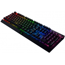 Клавіатура ігрова Razer BlackWidow V3 Pro Green Switch WL/BT/USB RU RGB, Black