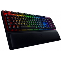 Клавіатура ігрова Razer BlackWidow V3 Pro Green Switch WL/BT/USB RU RGB, Black