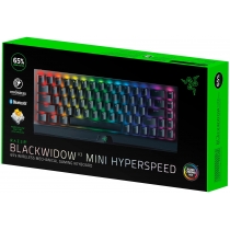 Клавіатура ігрова Razer BlackWidow V3 Mini HyperSpeed Yellow Switch WL/BT/USB RU RGB, Black