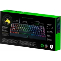 Клавіатура ігрова Razer BlackWidow V3 Mini HyperSpeed Yellow Switch WL/BT/USB RU RGB, Black