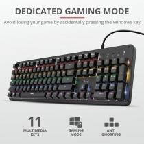 Клавиатура Trust GXT 863 Mazz Mechanical Keyboard