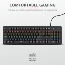 Клавиатура Trust GXT 863 Mazz Mechanical Keyboard