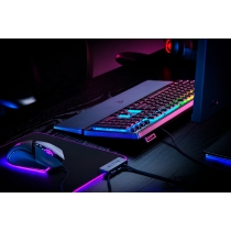 Клавіатура Razer Ornata V3 RGB 104key Mecha-Membrane Switch USB RU Black