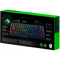 Клавіатура ігрова Razer BlackWidow V3 Mini HyperSpeed Green Switch WL/BT/USB RU RGB, Black