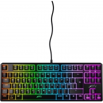 Клавiатура Xtrfy K4 TKL RGB Kailh Red UA, Black