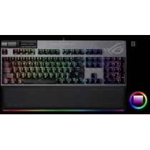 Клавіатура ASUS ROG Strix Flare II Animate RGB 113key NX Red USB RU Black