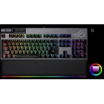 Клавіатура ASUS ROG Strix Flare II Animate RGB 113key NX Red USB RU Black