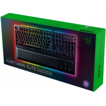 Клавіатура ігрова Razer Huntsman Elite Linear Optical Switch USB US RGB, Black