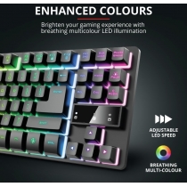 Клавиатура Trust GXT 833 Thado TKL USB Black