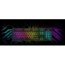 Клавіатура ігрова DM DreamKey Red USB RGB EN,Black