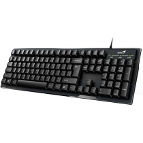 Клавіатура Genius KB-102 USB Black Ukr