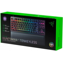 Клавиатура Razer Huntsman V2 Tenkeyless RGB 87key Purple Switch RU Black