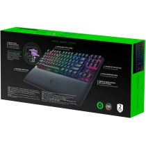 Клавіатура ігрова Razer Huntsman V2 Tenkeyless Purple Switch USB RU Black